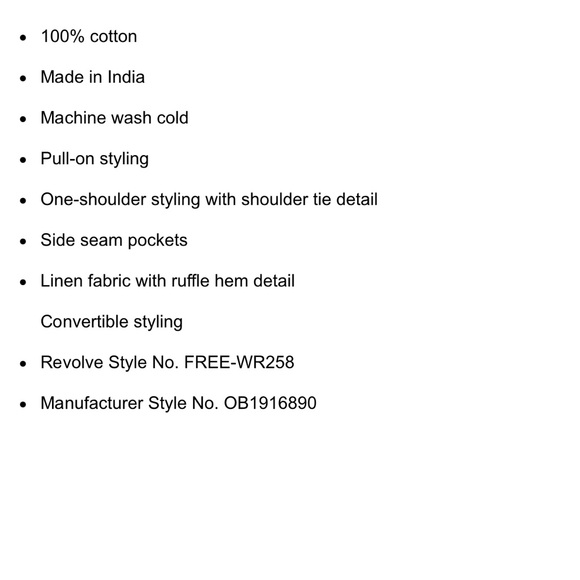 Free people romper - large - worn once - Picture 6 of 6